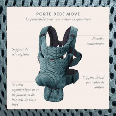 Porte Bebe Move Mesh 3d Anthracite Babybjorn Porte Bebe Move Mesh 3d Anthracite Babybjorn